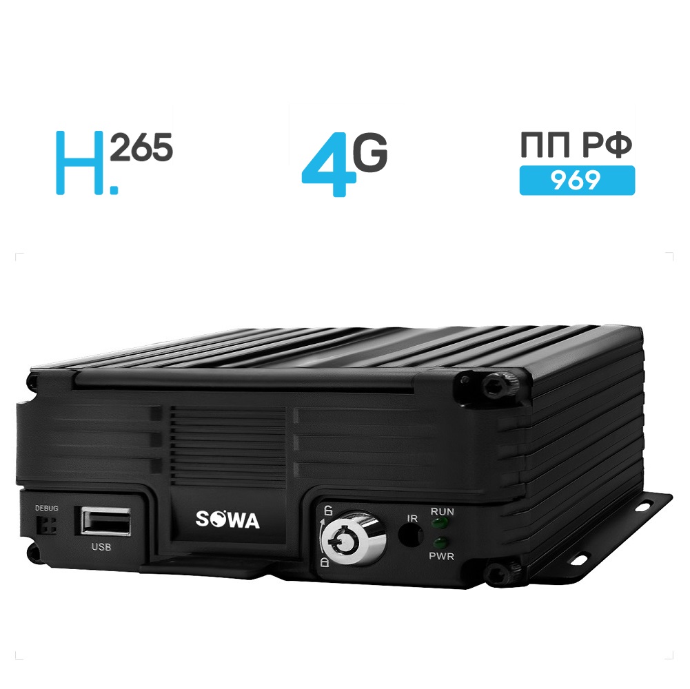 Регистратор SOWA MVR 208 G4G 